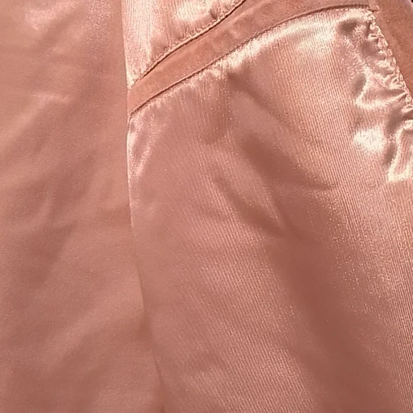 100% Leather Fringe Jacket Tan XL - Picture 8 of 9